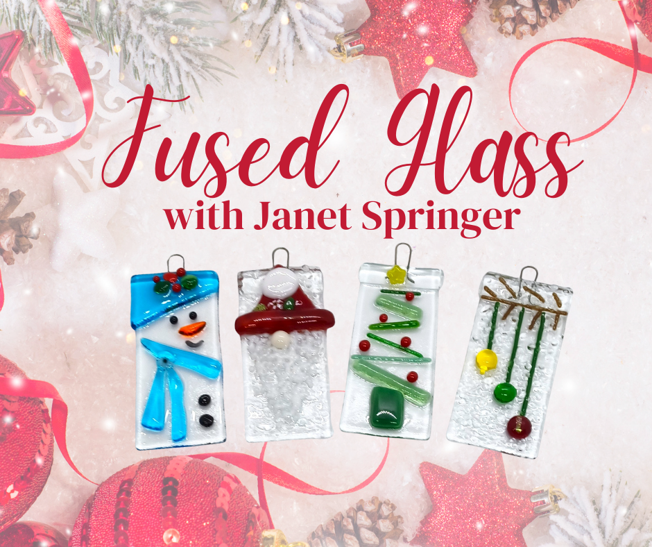 fused glass program poster