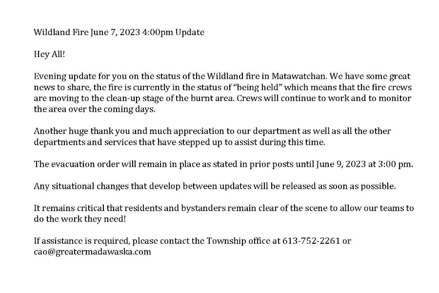 wildland update