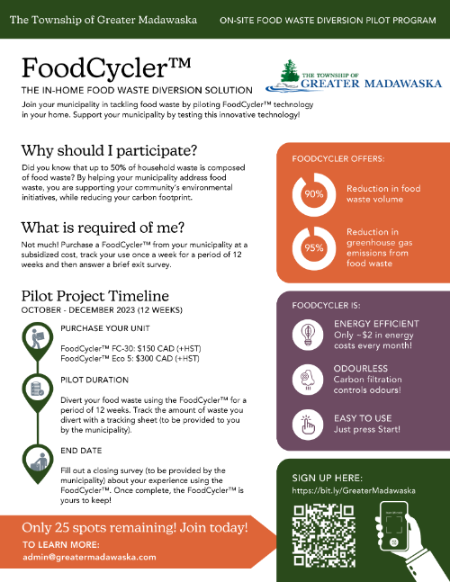 Foodcycler flyer