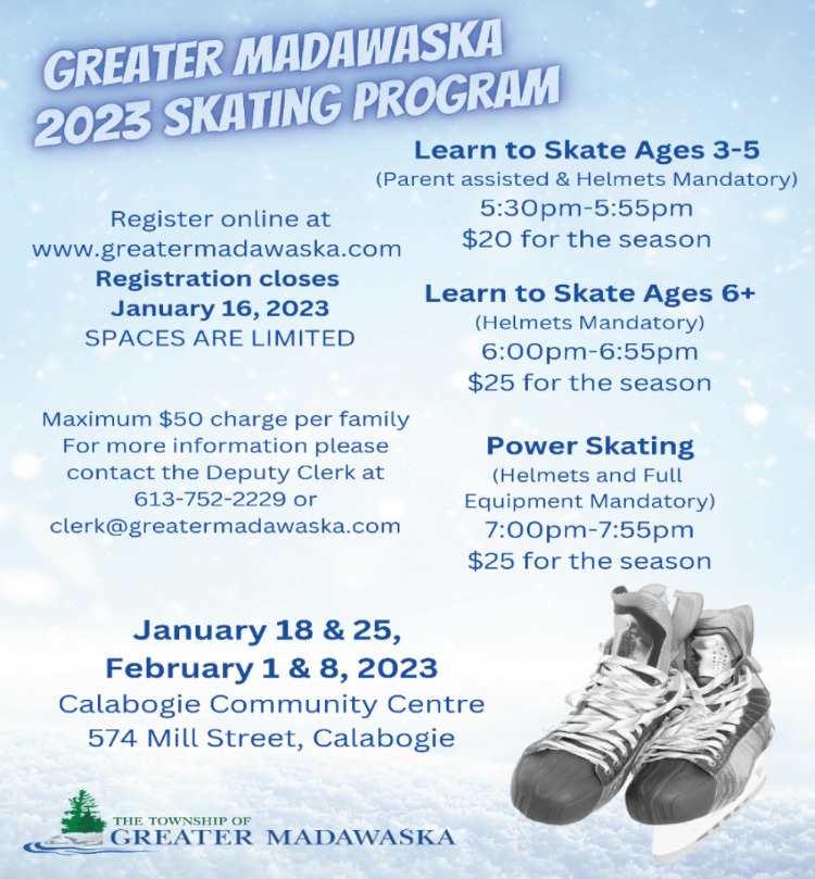 Skating Program Poster