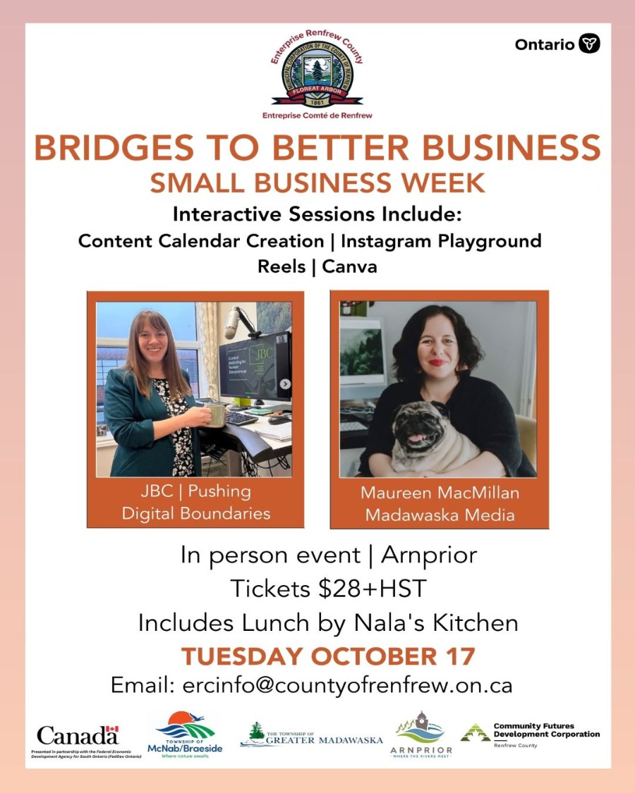 october 17 in person event arnprior
