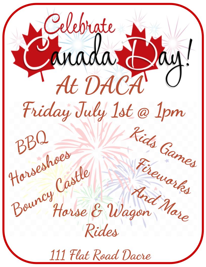 canada day at DACA