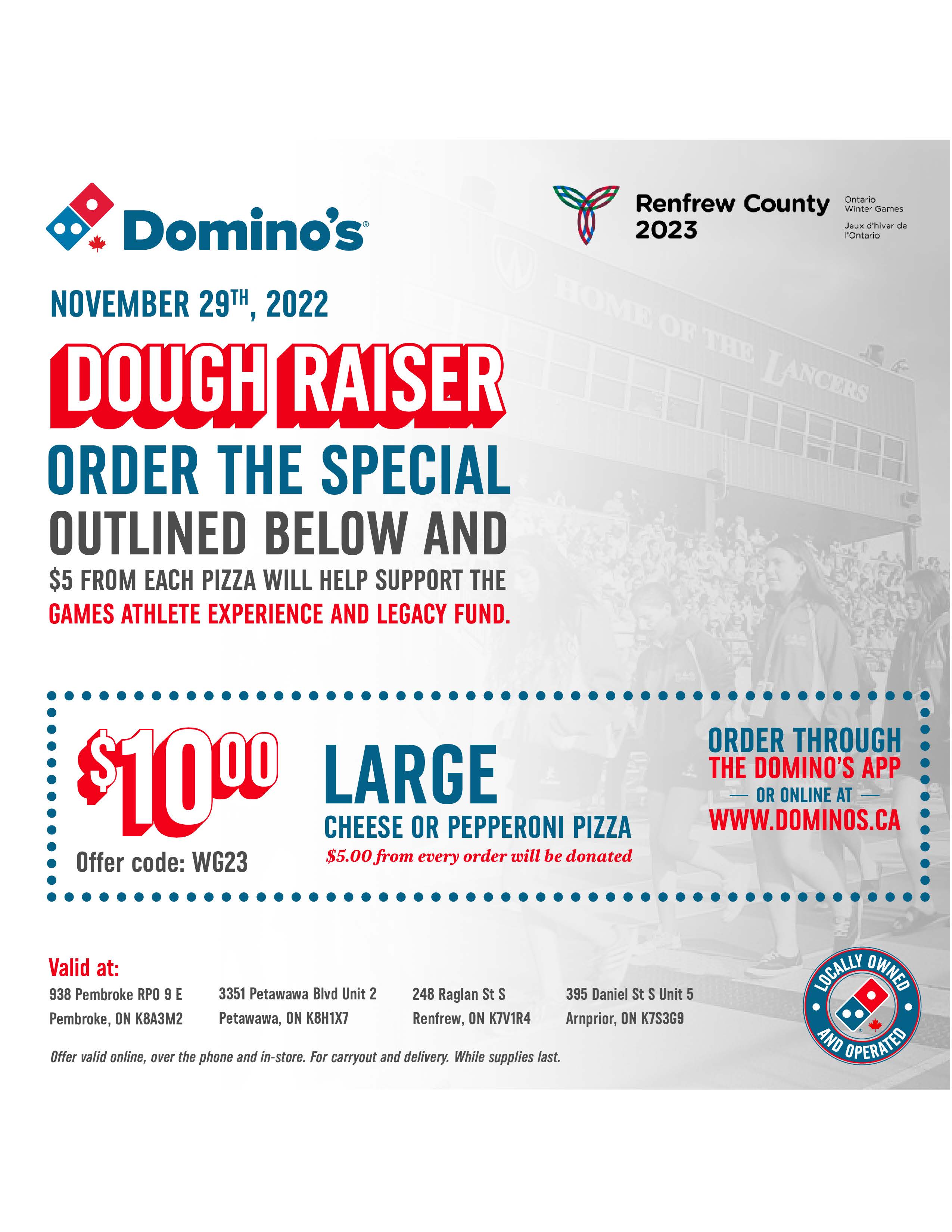 Dominos pizza sale