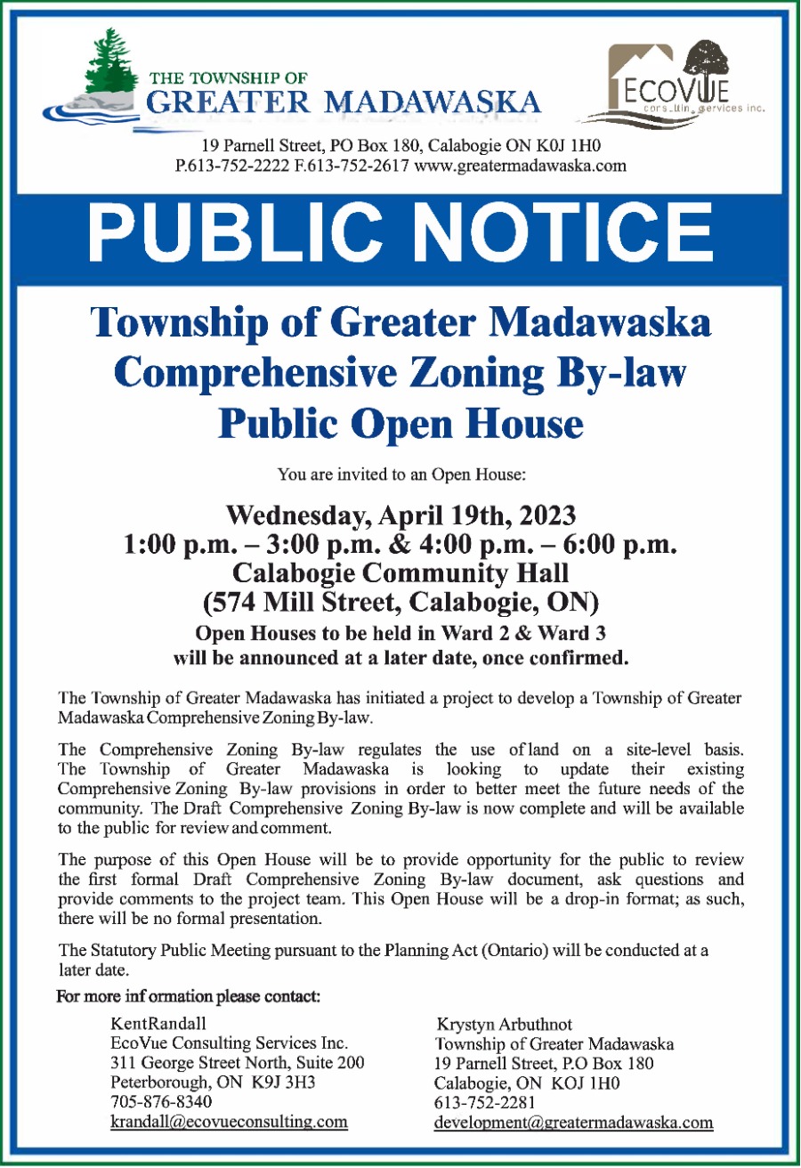 open house notice