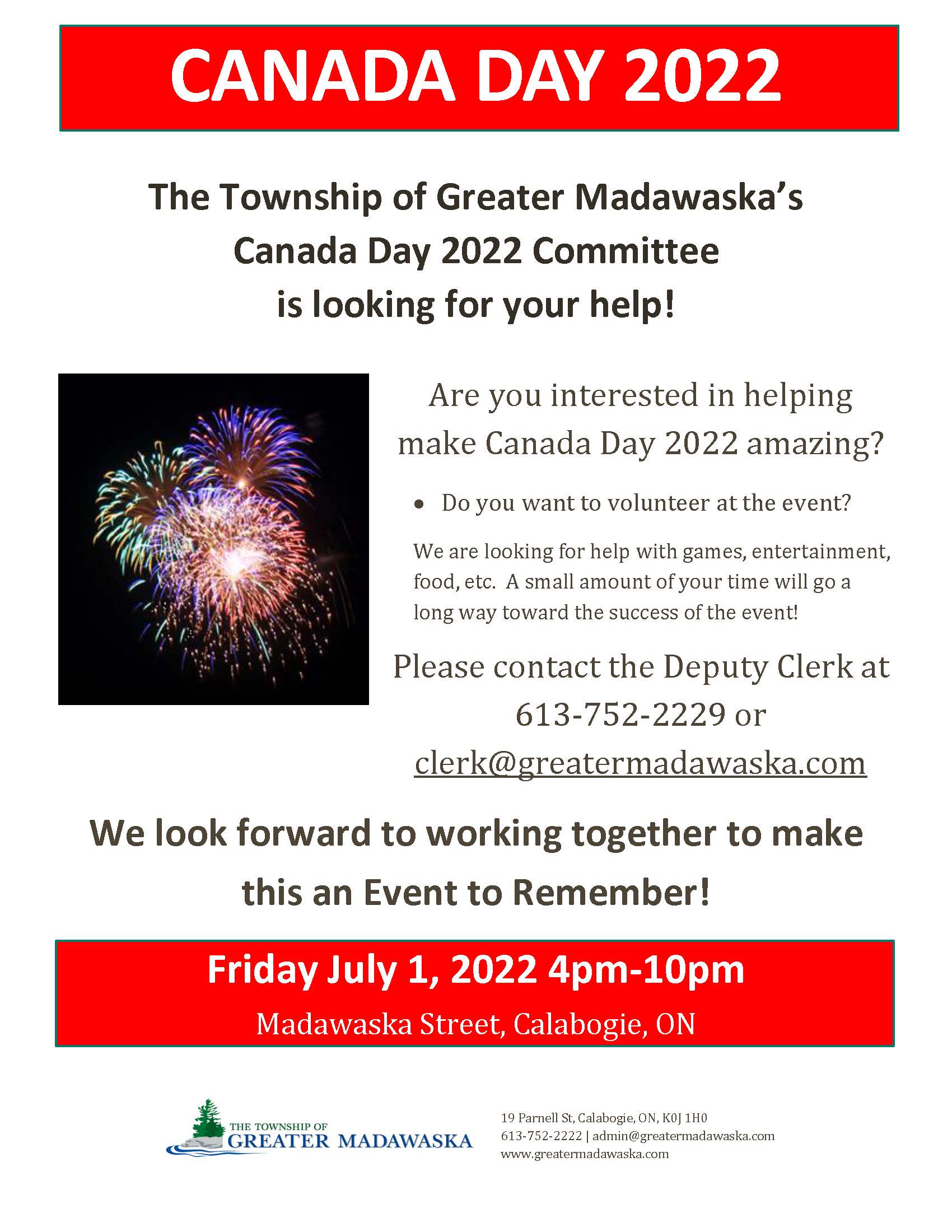 help wanted poster for canada day