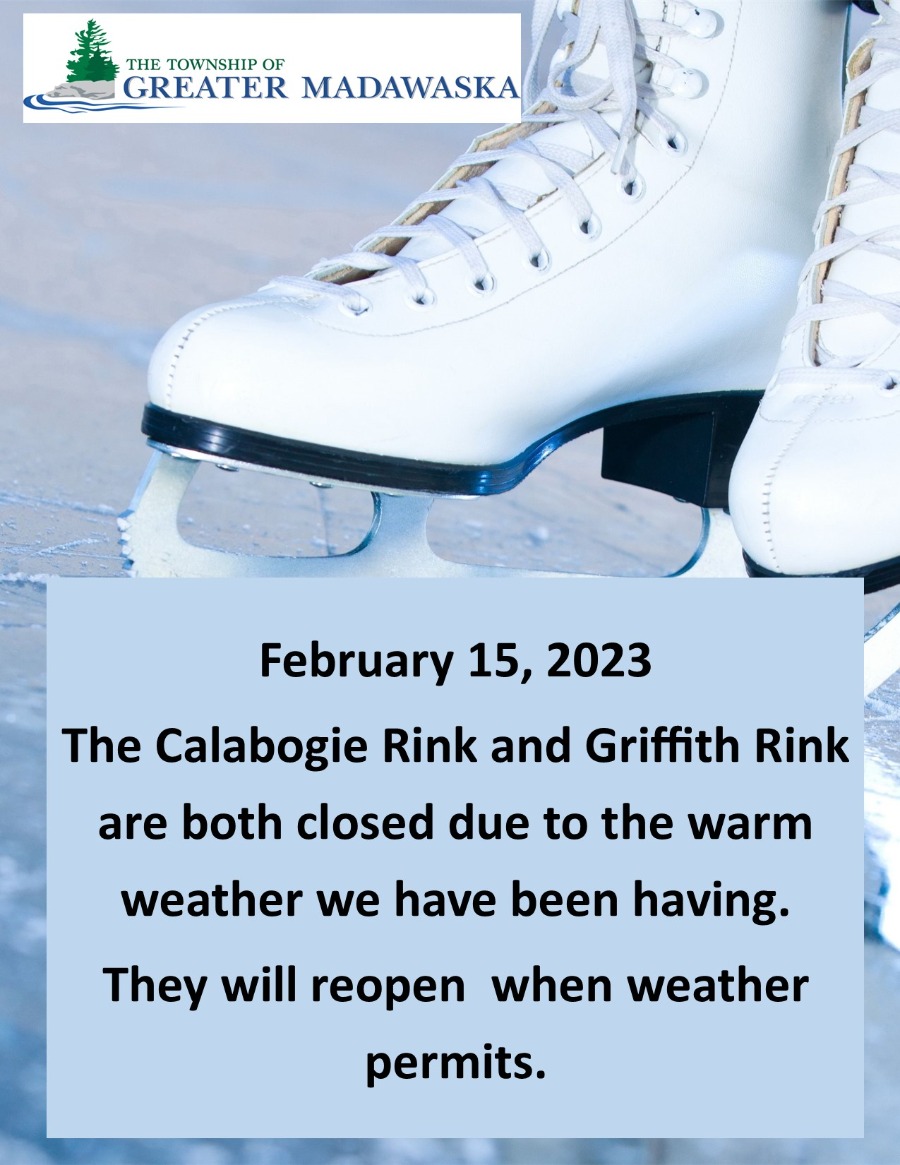 rinks closed due to weather