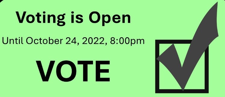 Voting is Open