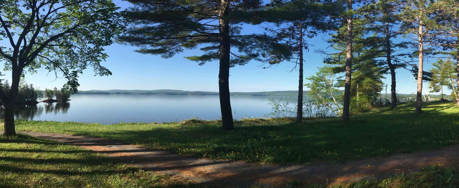 View of Calabogie Lake at Barnet Park