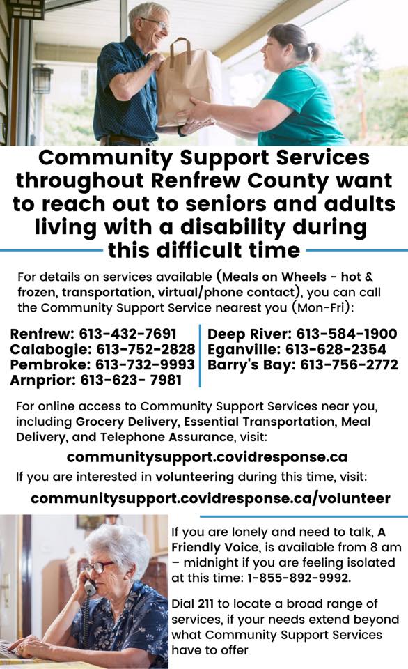 Community Support Services Poster