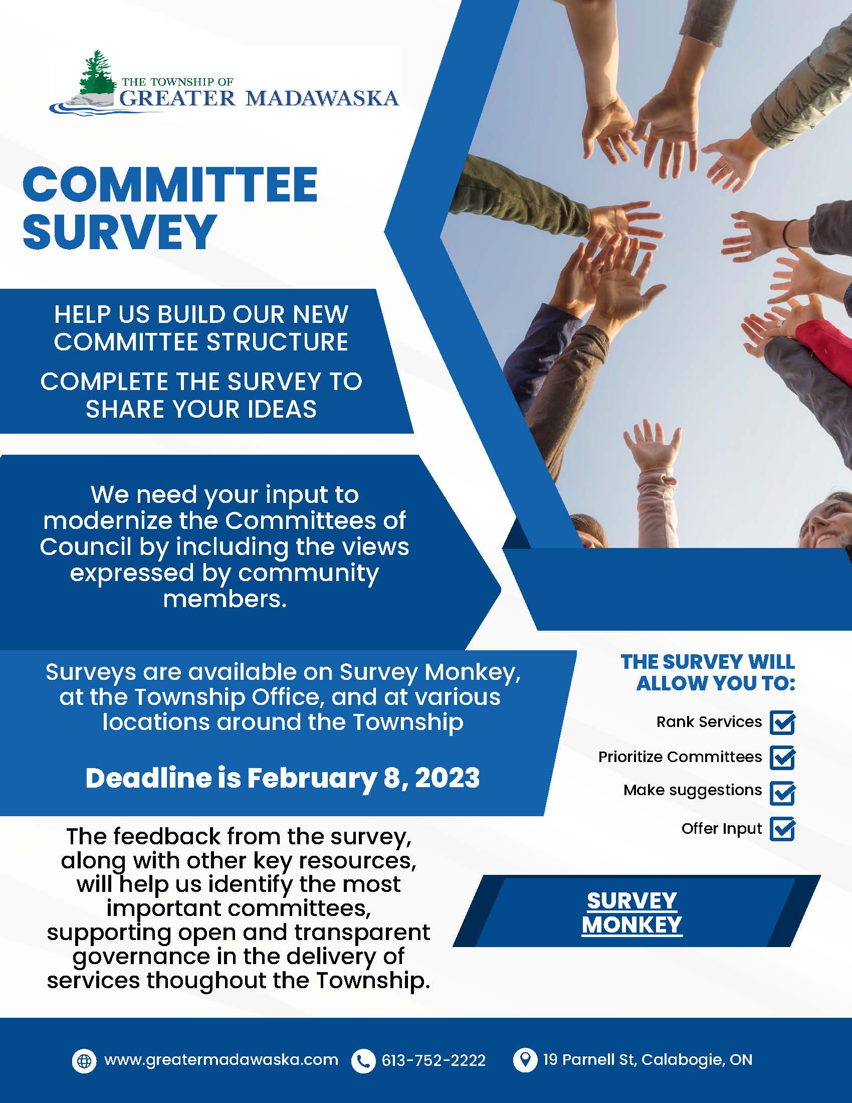 Committee survey poster