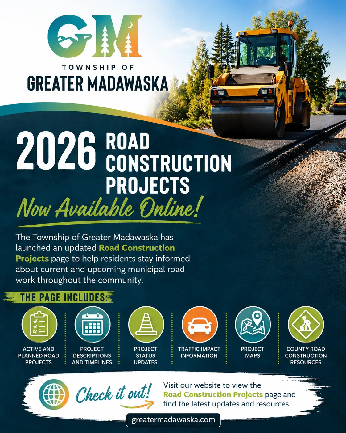 2026 Road Construction Projects Now Available Online | Township of ...